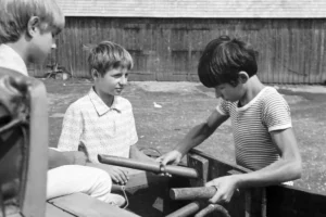 Kadr z serialu Ucieczka-wycieczka