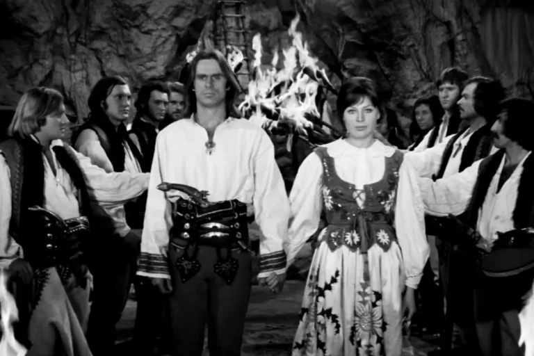 kadr z serialu Janosik