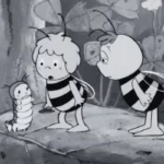 Kadr z dobranocki Pszczółka Maja