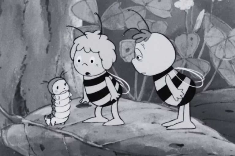 Kadr z dobranocki Pszczółka Maja