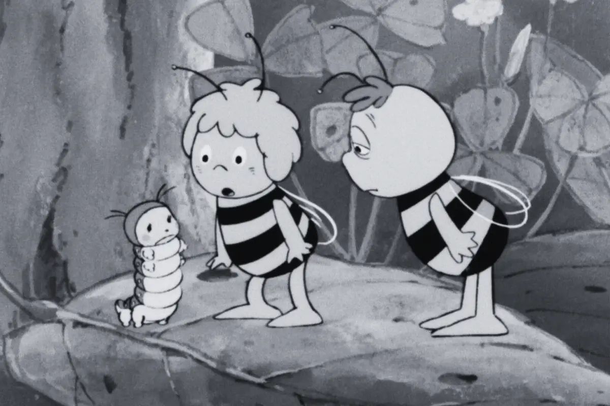 Kadr z dobranocki Pszczółka Maja