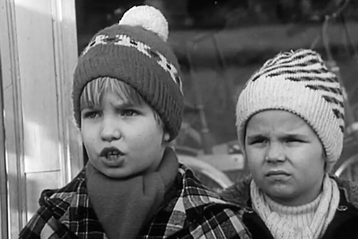 kadr z serialu Rodzina Leśniewskich