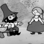 kadr z dobranocki Przygody rozbójnika Rumcajsa