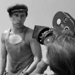 kadr z filmu Człowiek z marmuru