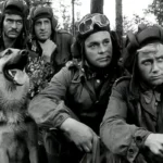 kadr z serialu Czterej pancerni i pies