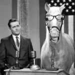 kadr z serialu Koń który mówi