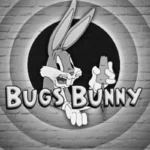 Kadr z serialu Królik Bugs przedstawia