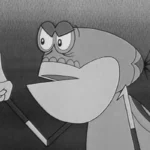 Kadr z dobranocki Pająk chwat wszystkich brat