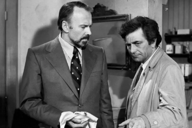 Kadr z serialu Columbo