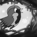 Kadr z dobranocki Przygód kilka wróbla Ćwirka