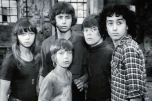 Kadr z serialu Stawiam na Tolka Banana