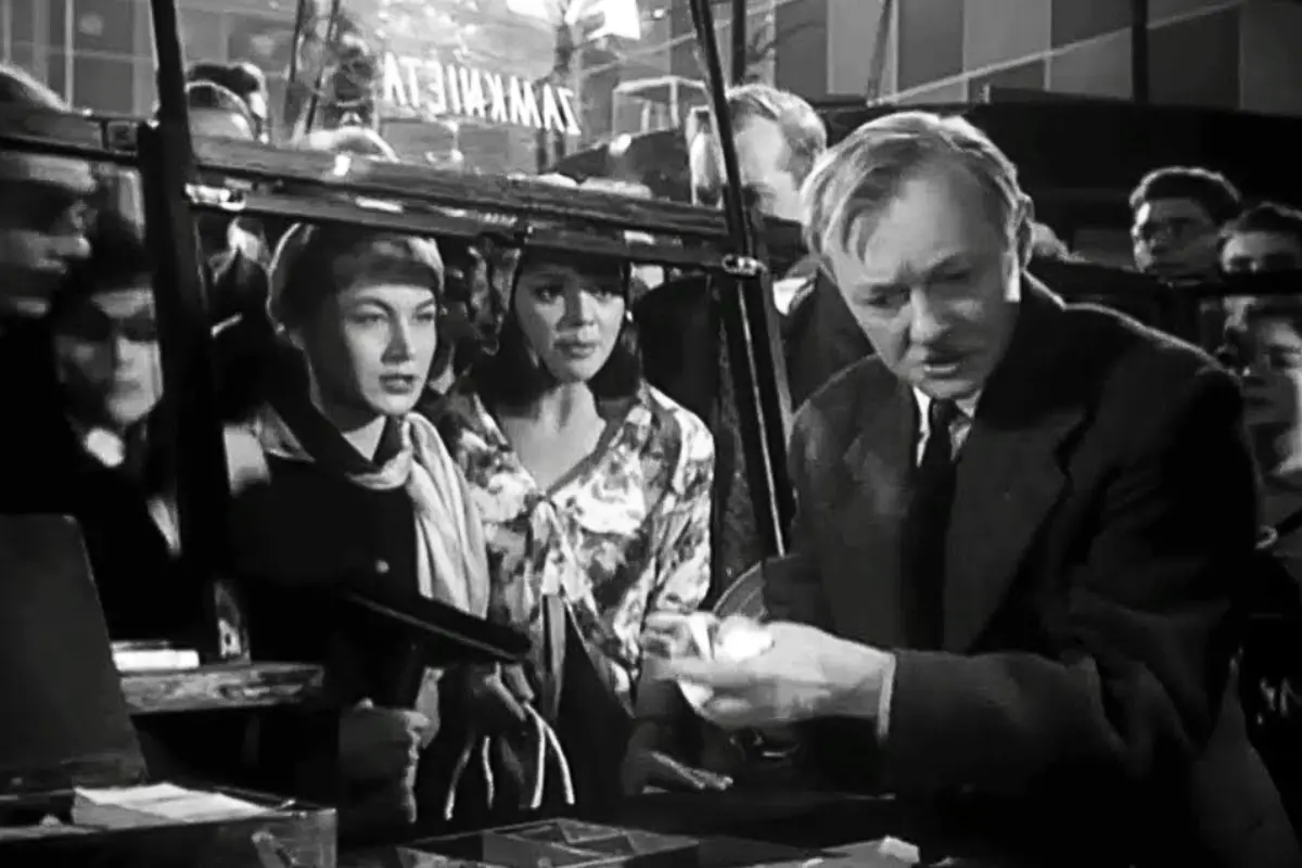 Kadr z filmu Pan Anatol szuka miliona