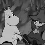 Kadr z dobranocki Opowiadania z Doliny Muminków