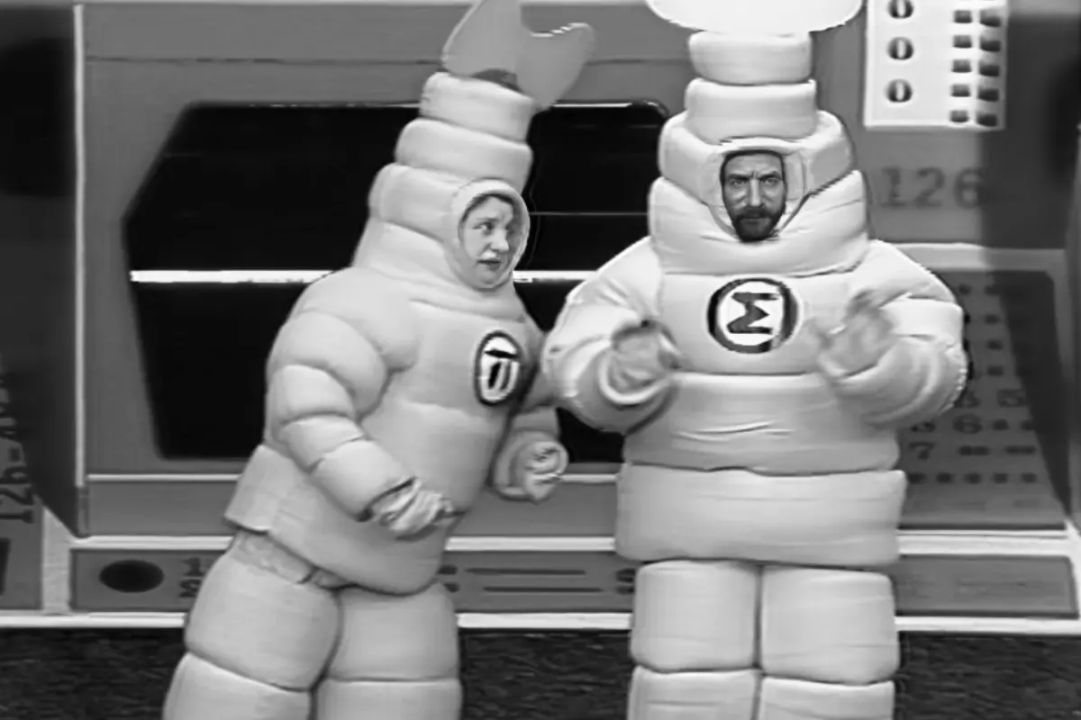 Kadr z programu Przybysze z Matplanety