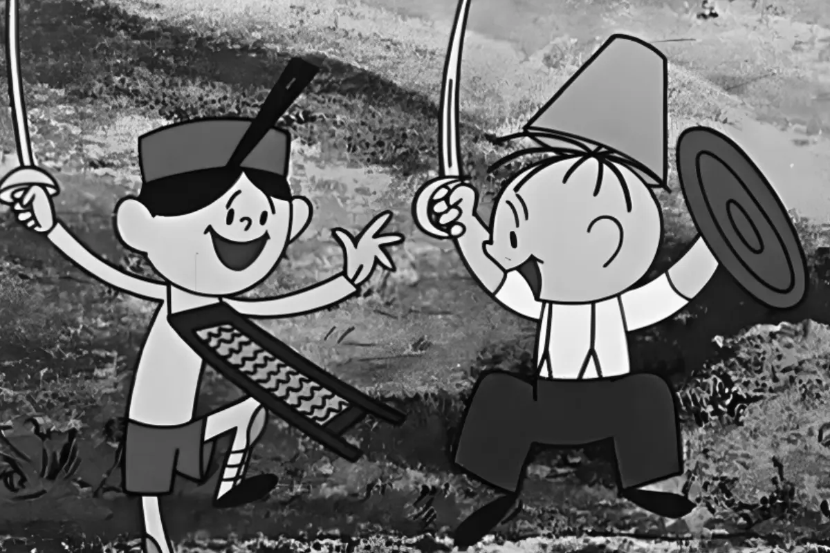 Kadr z dobranocki Bajki Bolka i Lolka