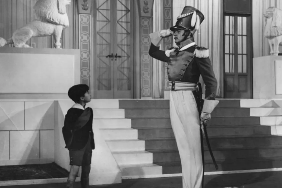 Kadr z filmu Król Maciuś I