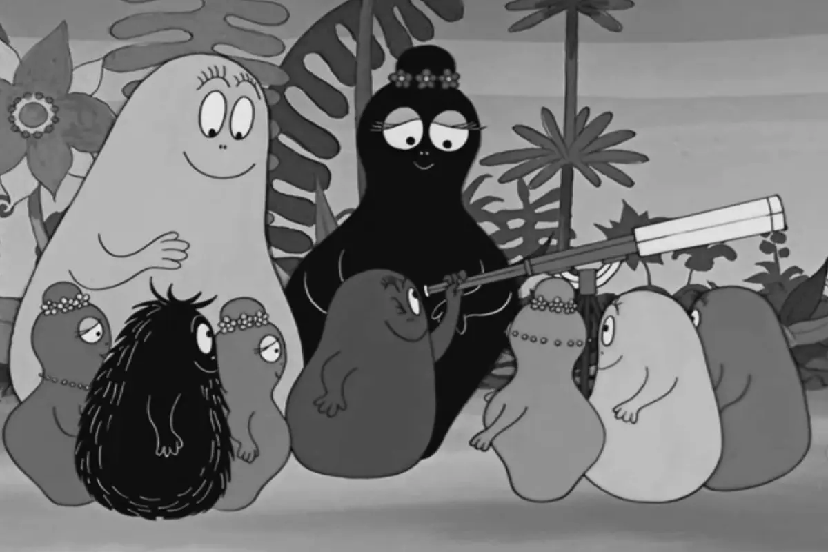 Kadr z dobranocki Barbapapa