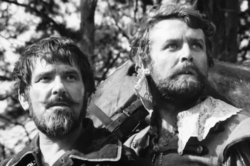 Kadr z serialu Czarne chmury