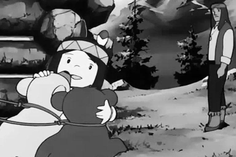 Kadr z wieczorynki Mali mieszkańcy wielkich gór