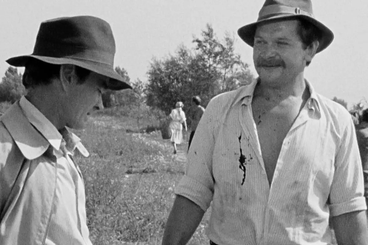 Kadr z serialu Pan na Żuławach