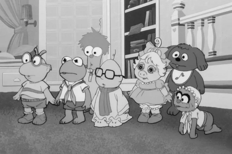 Kadr z wieczorynki Dzieciństwo Muppetów