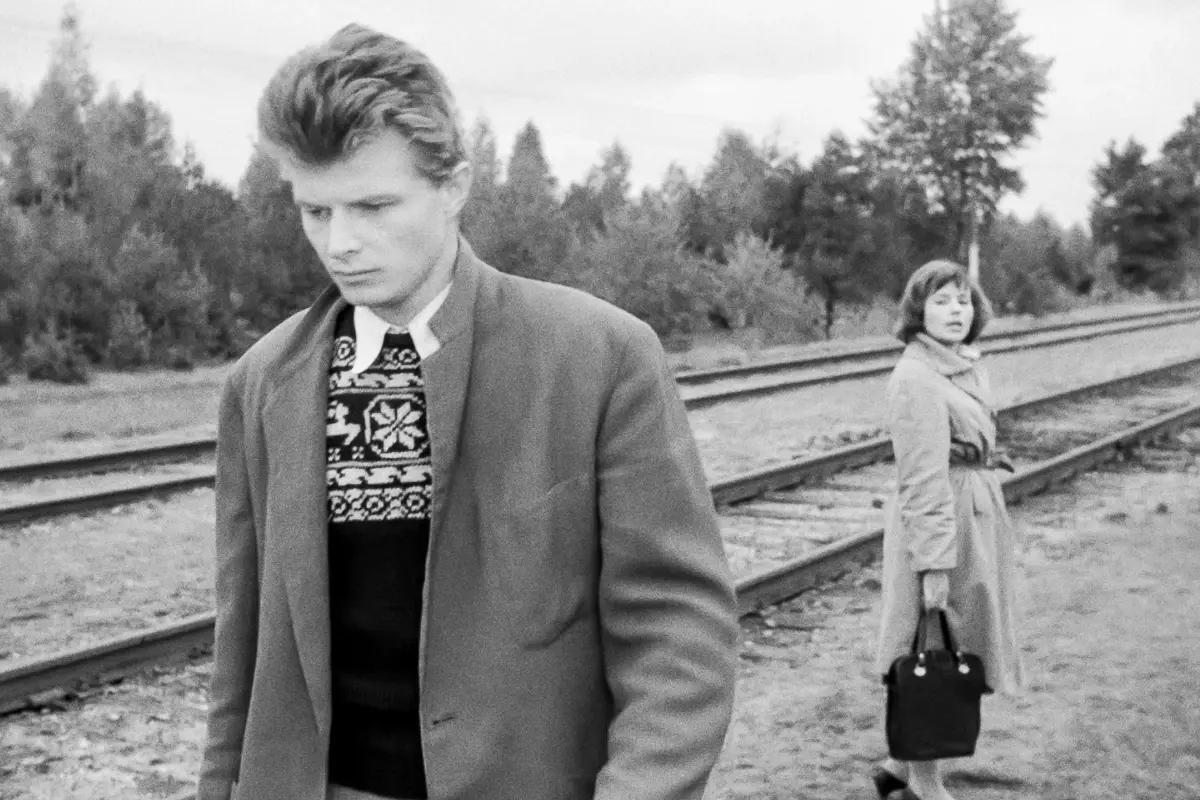 Kadr z filmu Ludzie z pociągu