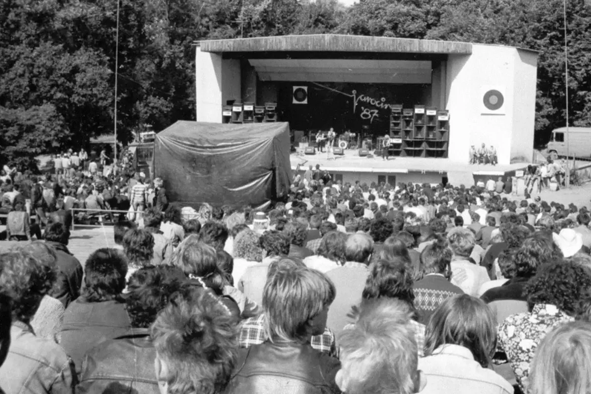 Festiwal w Jarocinie w roku 1987