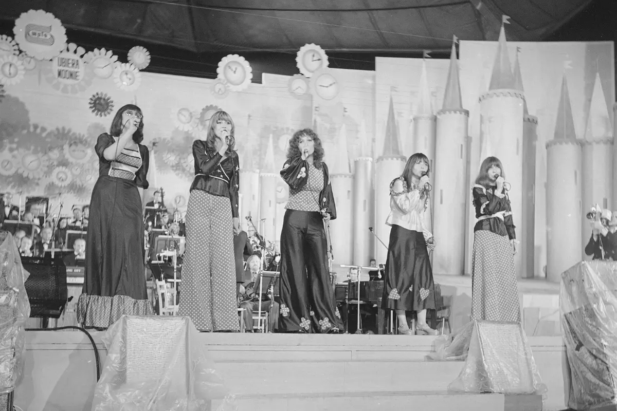 Zespół Alibabki na XII Krajowy Festiwal Piosenki Polskiej w Opolu