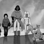 Kadr z serialu Szagma albo zaginione światy