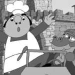 Kadr z dobranocki Porwanie Baltazara Gąbki